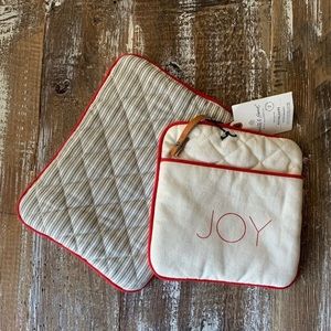 Hearth and Hand Joy potholders